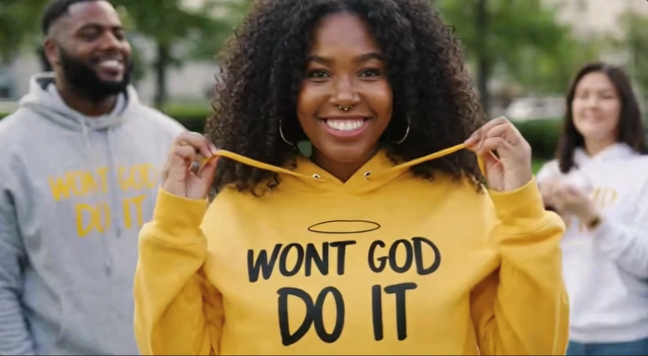 WGDI Black & Gold Hoodie